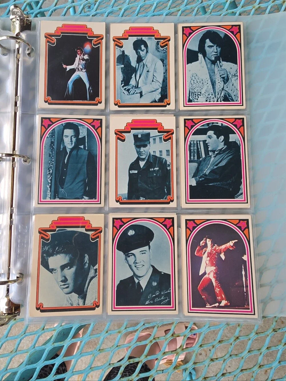 Elvis Trading Card Set 1978 Complete 66 Cards Boxcar Enterprises In Sleeves Vtg